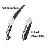 BlueCatELE Folding Pruning Saw Household Portable Garden Pruning Saw Survial Hand Saw Tool for Garden Trimming Wood Camping Field Survival Travel