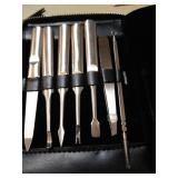 Esup Professional Manicure Set Pedicure Set Nail Clippers, 12-Piece Stainless Steel Grooming kit with Leather Travel Case, Perfect Christmas Gifts for Women and Men