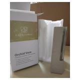 Casadorna Orchid Vase Polished Concrete, Concrete Orchid Vase