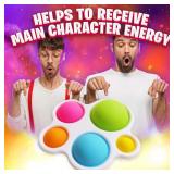 Simple Dimple Fidget Toy - Educational Push Pop Bubble Toy for Kids and Adults varies from stock photo