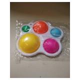 Simple Dimple Fidget Toy - Educational Push Pop Bubble Toy for Kids and Adults varies from stock photo