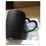 She Believed She Could So She Did-Graduation Coffee Mug 2021 Gift, Graduation Gifts For Her, Nurse,Graduated Women congratulations gifts color changing mug is black turns colors when hot