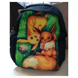 Pokemon backpack with charging port and padded laptop pocket 15 inches