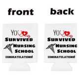 You Survived Nursing school cookies 2 pack