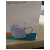 Disposable Face Masks 3-Ply Breathable Face Masks with Nose Wire Blue - Pack of 50