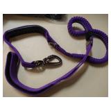 Heavy Duty Dog Leash, Reflective Dog Leashes with Car Seat Belt and Soft Padded Handle, 6FT Strong Dog Leash for Training, Walking Lead for Large Medium Dogs