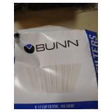 BUNN 8-12 Cup Coffee Filters 109 count