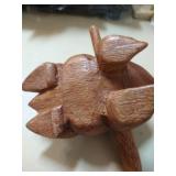 Deluxe Medium 4" Wood Frog Guiro Rasp - Musical Instrument Tone Block