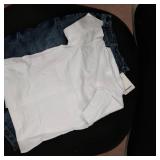 3pcs Summer Kids Baby Boys Short Sleeve White T-Shirt Tops+Scarf+Jeans** size 2