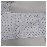 Happy Easter Bunny and Eggs 4 Pcs Shower Curtain Sets with Non-Slip Bathroom Rugs Toilet Lid Cover and Bath Mat, Durable Waterproof Curtains with Hooks* design is different see last pics