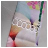 Happy Easter Bunny and Eggs 4 Pcs Shower Curtain Sets with Non-Slip Bathroom Rugs Toilet Lid Cover and Bath Mat, Durable Waterproof Curtains with Hooks* design is different see last pics