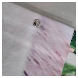 Happy Easter Bunny and Eggs 4 Pcs Shower Curtain Sets with Non-Slip Bathroom Rugs Toilet Lid Cover and Bath Mat, Durable Waterproof Curtains with Hooks* design is different see last pics