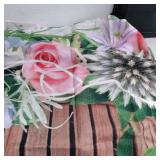 Happy Easter Bunny and Eggs 4 Pcs Shower Curtain Sets with Non-Slip Bathroom Rugs Toilet Lid Cover and Bath Mat, Durable Waterproof Curtains with Hooks* design is different see last pics