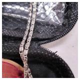 Crescent Moon Pendant Necklaces Jewelry for Women Teen Girls 18 inch ** different circle see last pics