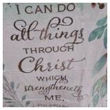 Philippians 4-13 Throw Blanket Quilt Bedspread Flannel Ultra Soft Microfiber Luxurious Warm Cozy Bed Camping Couch Home Decor** different design see pics
