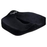 Premium Memory Foam Seat Cushion, for Sciatica Tailbone Back Pain Relief, Posture Correction. Orthopedic Sitting Pillows for Office Chair, Car, Truck, Kitchen, Wheelchair with Non-Slip Bottom** differ