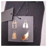 E Marie Travel Blanket and Eye Mask in Black at Nordstrom