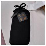 E Marie Travel Blanket and Eye Mask in Black at Nordstrom