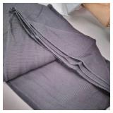 E Marie Travel Blanket and Eye Mask in Black at Nordstrom