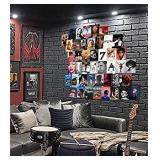 50PCS Album Cover Wall Collage Kit Aesthetic Pictures, Aesthetic Room Decor, Bedroom Decor for Teen Girls, Wall Collage Kit, VSCO Room Decor, Posters for Room Aesthetic, Collage Kit (4 x 6 in** design