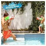 Water Guns for Kids Super Water Soaker Blaster, Squirt Guns for Adults Children, Summer Swimming Pool Beach Water Fighting Toys Gifts for Boys Girls** COLOR WILL VARY