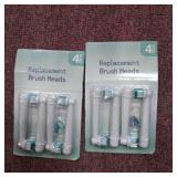 Oral B Braun Compatible Replacement Toothbrush Heads, 4 Pack Professional Electric Toothbrush Heads for Oral-B 7000 / Pro 1000/9600/500/3000/8000** bonus 2 packs per lot