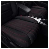 KAILADITE Car Seat Cover Pu Car Cushion, Front Seat Lower Protector, Artificial Leather, Breathable, Non-slip, Full Hem - 90% Car (SUV, MPV) (Size: 20.47 20.3) - 1 Piece