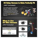 Rectangle H6054 LED Headlights 5x7 7x6 Headlamp Hi/Low Sealed Beam H4 9003 Plug 6054 H5054 Compatible with S10 Blazer Express Van/Wrangler YJ XJ Cherokee Truck Van** 1 pc