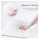 SUMITU Bed Pillows for Sleeping 2 Pack Queen Size 20 x 30 Inches, Hypoallergenic Pillow for Side and Back Sleeper, Soft Hotel Collection Gel Pillows Set of 2, Down Alternative Cooling Pillow** $48.98 