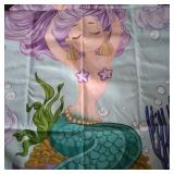 HOODED BEACH TOWEL * MERMAID