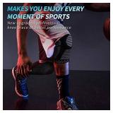 Professional Knee Brace,Knee Compression Sleeve Support for Men Women with Patella Gel Pads & Side Stabilizers,Medical Grade Knee Pads for Running,Meniscus Tear,ACL,Arthritis,Joint Pain Relief** diffe