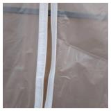 Garment Bags Suit Bag for Storage 43 inch Dust Proof Suit Protector Cover with Full Zipper for Suit Coat Dress Closet Storage, Set of 5