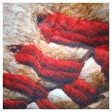 HOODED BEACH TOWEL * BASEBALL STICHES