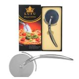 LuFu Stainless Steel Slicer Pizza Cutter Wheel with Non &Professional Pizza Cutter,Equipped with Sharp Blade,Slip-Proof Handle and Finger-Protection Design,Best Choice for Chefs