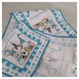 Table Runner Gnome Easter Egg Bunny Dresser Scarves Table Setting Decor Egg Hunt Daisy Floral for Garden Wedding Parties Dinner Easter Home Decoration Spring Holidays** see last pics for design