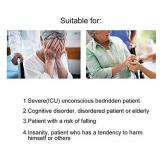 2PCS, Control Mitts Safety Hand Glove, Restraint Mitts** size M