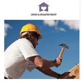 CAUS Stainless Large Tumbler Crisis Relief, 24 oz, RED