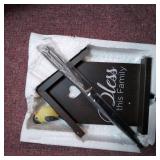 Precious Moments Bless This Family Garden Stake Metal/Resin 171444