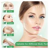 Gua Sha Facial Tools - 2 Pack Gua Sha Massage Toolï¼ Natural Jade Gua Sha, Relieve Muscle Tensions Reduce Puffiness