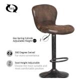 Set of 2 Adjustable Swivel Bar Stool with Footrest Retro Style Retail:$229.99