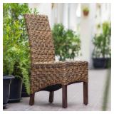 International Caravan Manila Abaca Mahogany Dining Chair Retail:$129.49