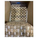 International Caravan Manila Abaca Mahogany Dining Chair Retail:$129.49