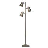3-Light LED Track Tree Floor Lamp -Retail $73.49