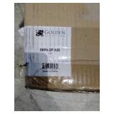 Alcott 3-Light Pendant in Antique Black Iron (Single) -Retail: $215.99