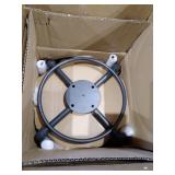 Furniture of America Cess Industrial Black Counter Stools (Set of 2) -Retail: $251.99