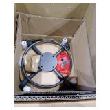 Furniture of America Cess Industrial Black Counter Stools (Set of 2) -Retail: $251.99