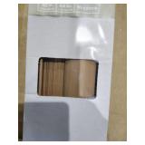 Achim GII Morningstar Indoor Cordless Woodtone Vinyl Light Filtering Window Mini Blind, 64" L x 42" W