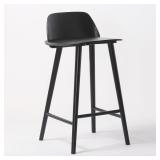 Elite Living Noma Counter Stool Black Single Retail: $346.32