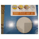 PALISADE 25.6 in. L x 14.8 in. W Wintry Mix Waterproof Adhesive No Grout Vinyl Wall Tile (21 sq. ft./case), Light Grey 8 Tiles