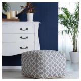 Jani South Grand 22" Square Pouf Ottoman -Retail $96.04